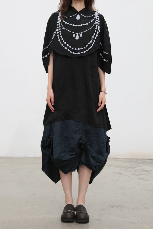 VeniceW 25 Autumn/Winter Edwardian Dress VCW-D3-Caviar